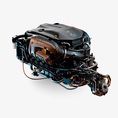 Monsoon boat engines built by Marine Components